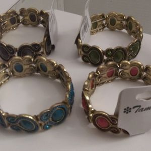 NWT 5 TAMINA BRACELETS LOT RETAIL $110 B249